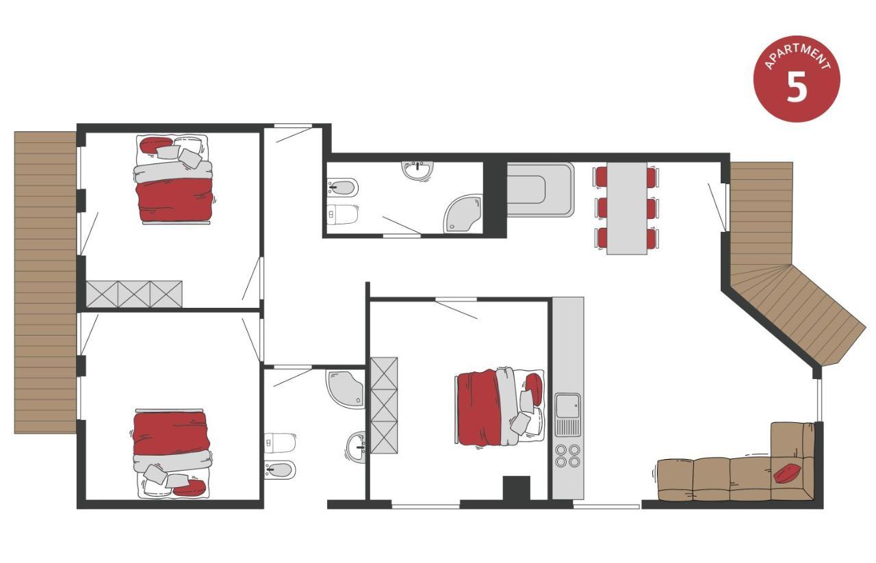 Peil Highend-Basic Apartments Сан-Кандідо Номер фото